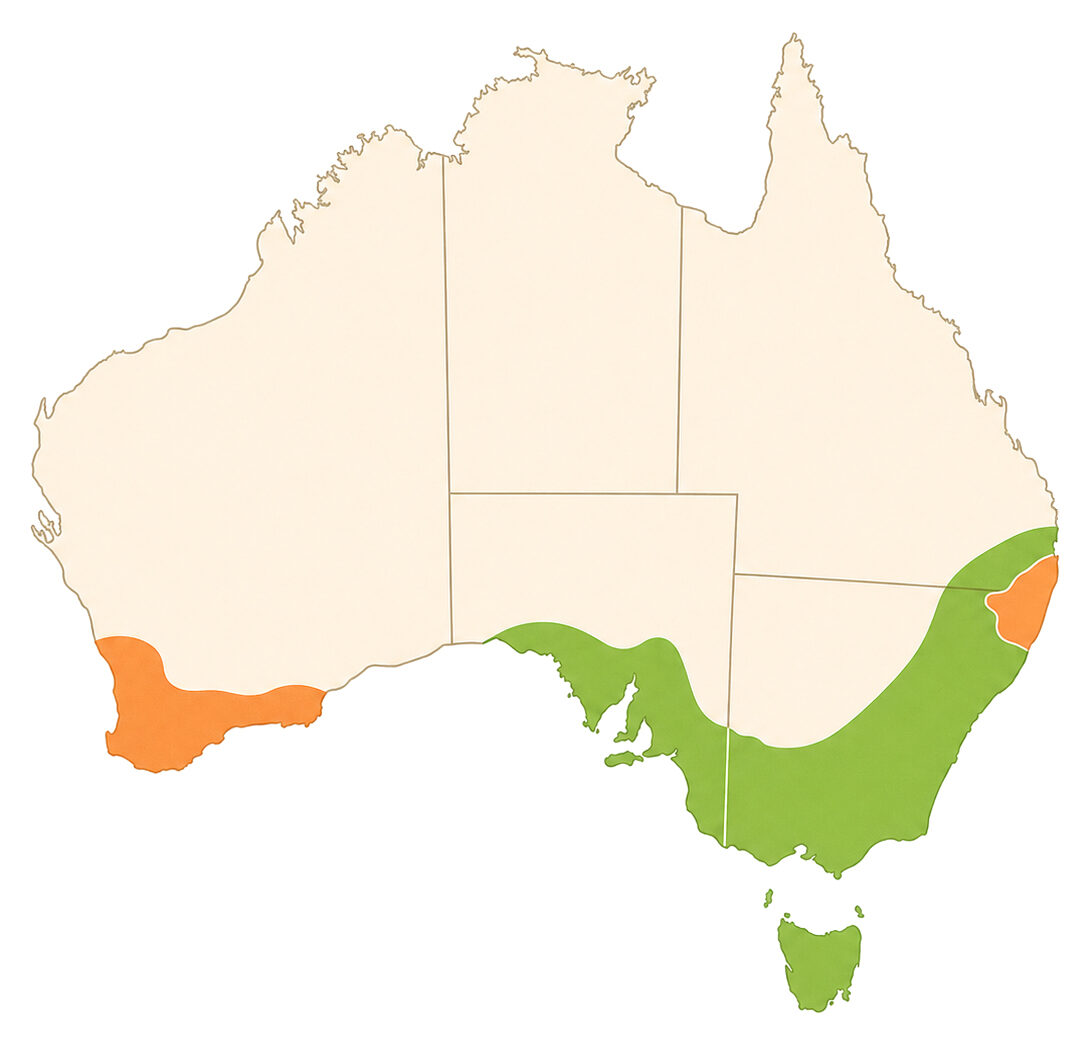 Ideal and fair locations to grow Oakridge in Australia